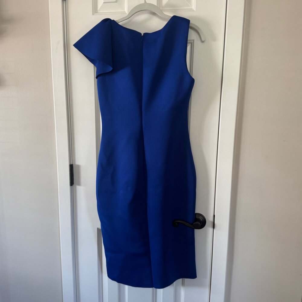 Eliza J Royal Blue Fancy Dress Size 6 - Picture 7 of 9